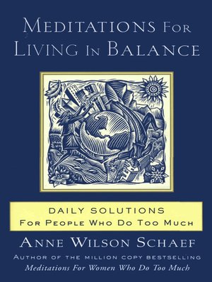 cover image of Meditations for Living In Balance